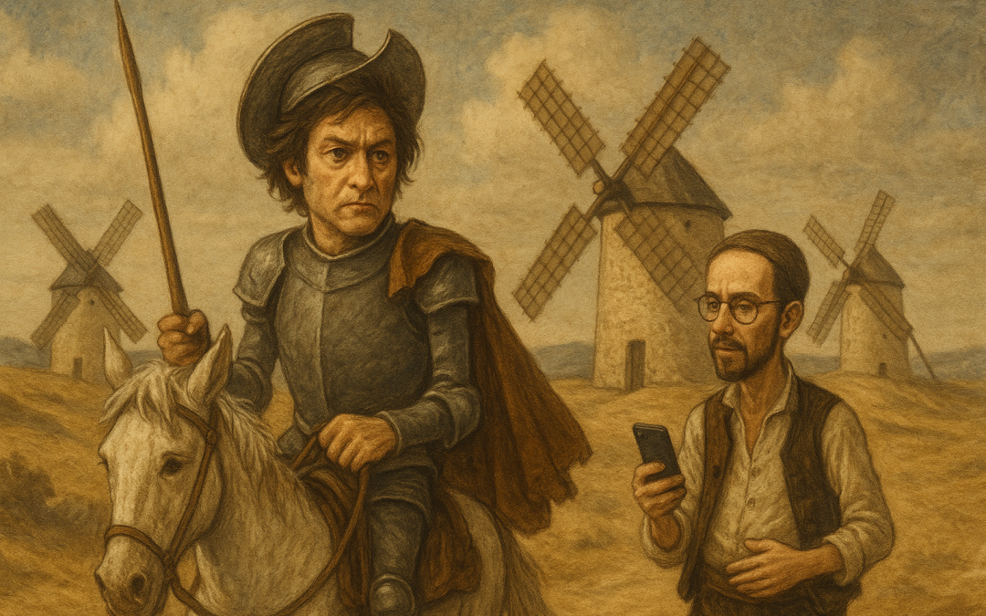 Episodio apócrifo del Quijote libertario