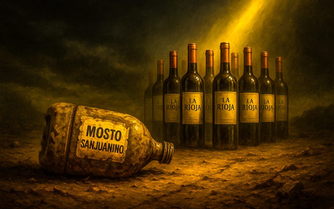 Cuando La Rioja embotella más que San Juan: la segunda humillación del mosto