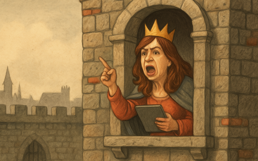 La dama del grillete encantado y el Reino de nunca ajustar