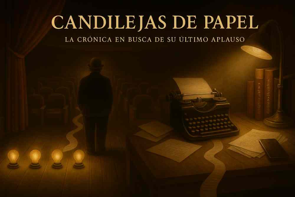 Candilejas de papel: la crónica en busca de su último aplauso