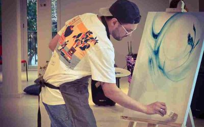 Nelson Vila: los remolinos que pintan el alma