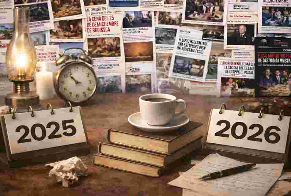 EDITORIAL | Diario Entre Líneas: El año que se va, el que insiste y el que empieza