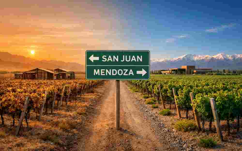 Vendimia sin horizonte: San Juan produce, Mendoza negocia
