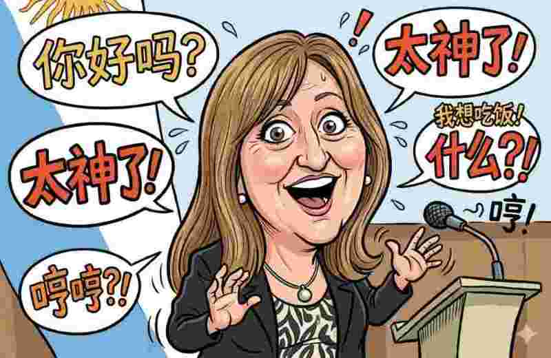 La ministra hablará en chino: modernización idiomática, coherencias pendientes