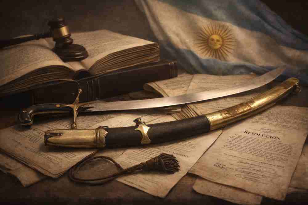 El sable no milita: anatomía jurídica de una polémica y el límite que el derecho impone al relato