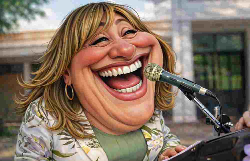 Manual breve de liderazgo imaginario: mientras los docentes marchan, la ministra inaugura la realidad alternativa