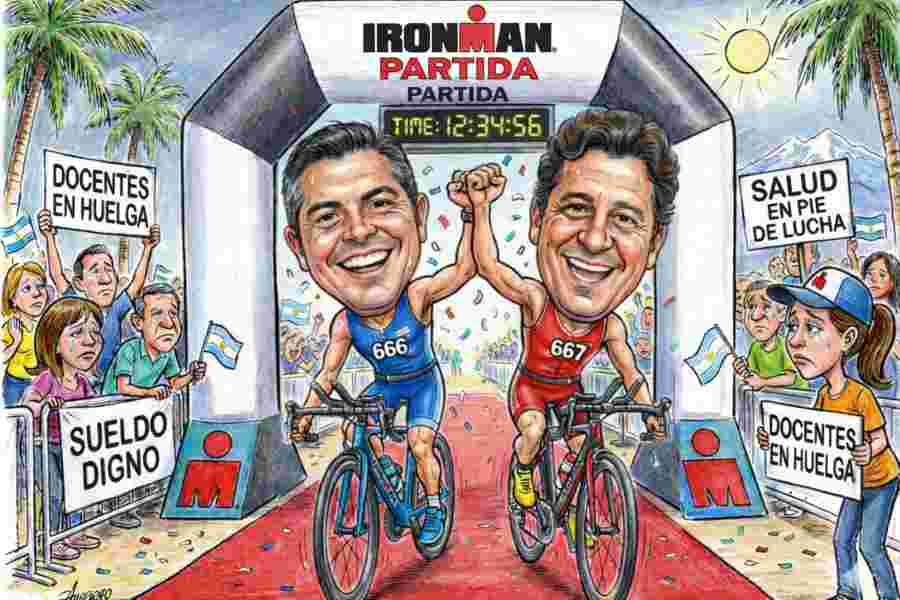 Ironman en San Juan: millones que corren… y nadie controla