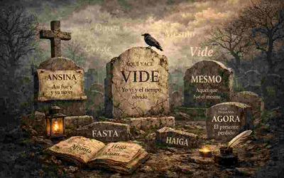 El cementerio de las palabras: donde el idioma no muere, se administra