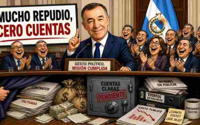 Mucho repudio, cero cuentas