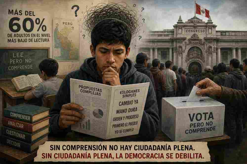 Perú elige lo que no puede comprender