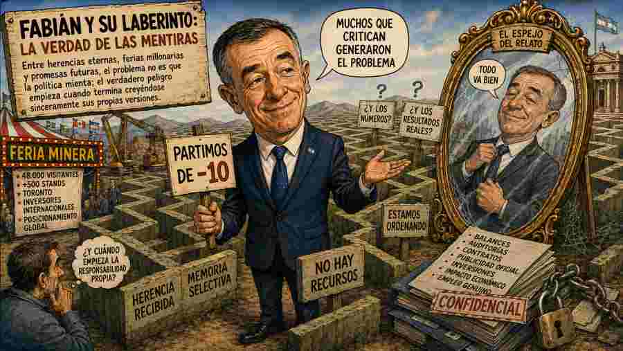 Fabián y su laberinto: la verdad de las mentiras