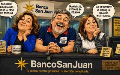 Los gremios y el extraño silencio frente al Banco San Juan