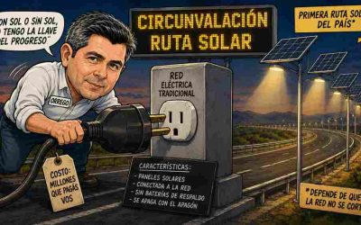 La Circunvalación: ruta solar que se apagó con el primer corte