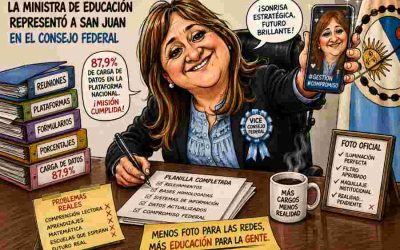 La ministra de la foto perfecta y la educación que no alfabetiza