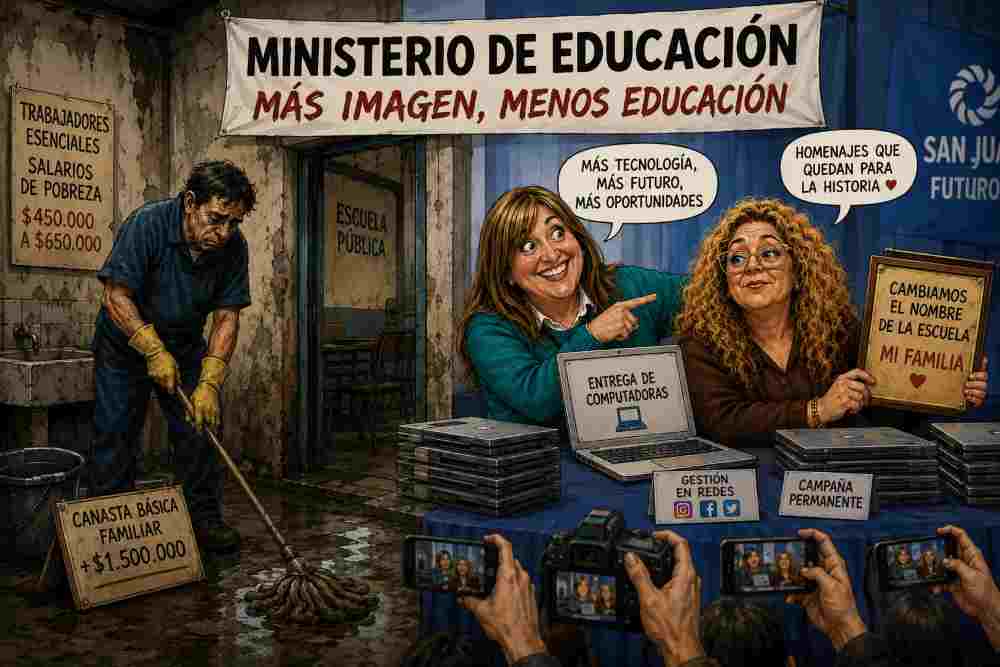 Porteros pobres y funcionarios en campaña permanente