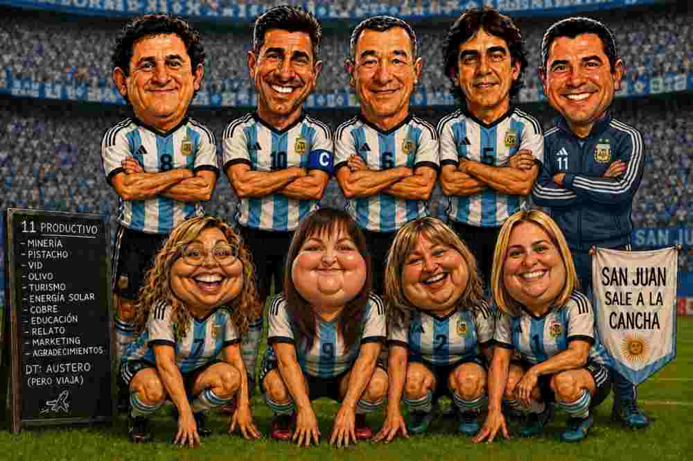 El “11 productivo” y la provincia que juega sin arquero