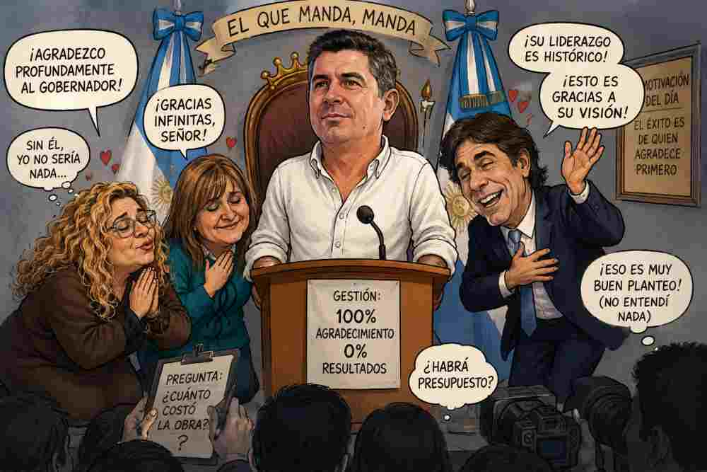 Funcionarios agradecidos, funcionarios subordinados