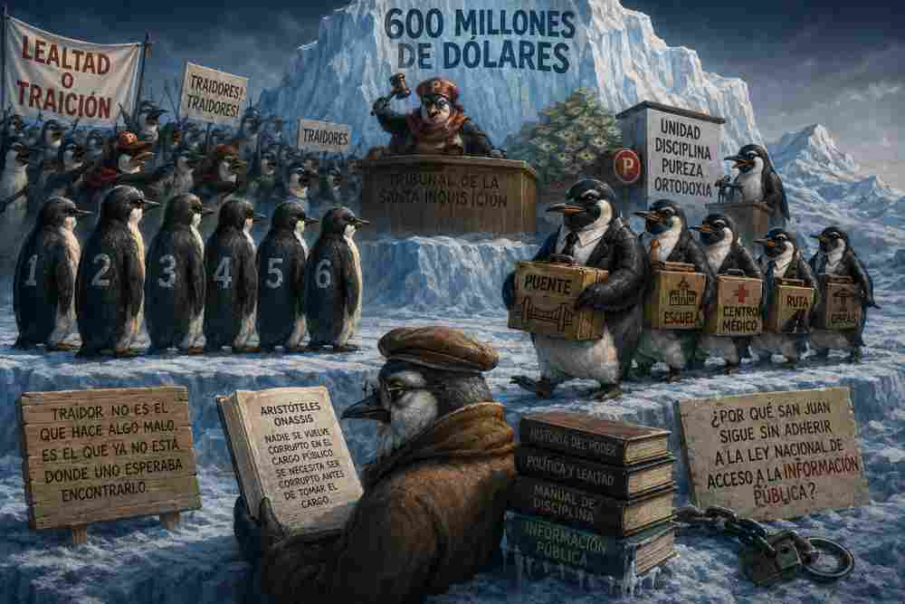 La cacería de los seis pingüinos