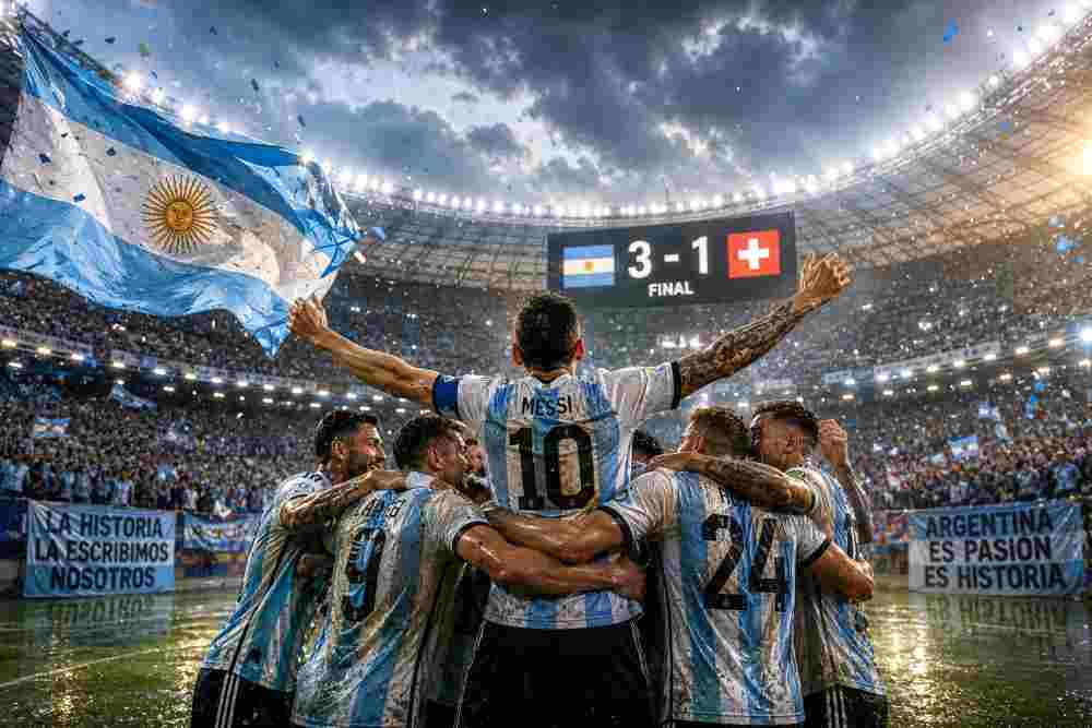 Esta vez, la fiesta era la Selección