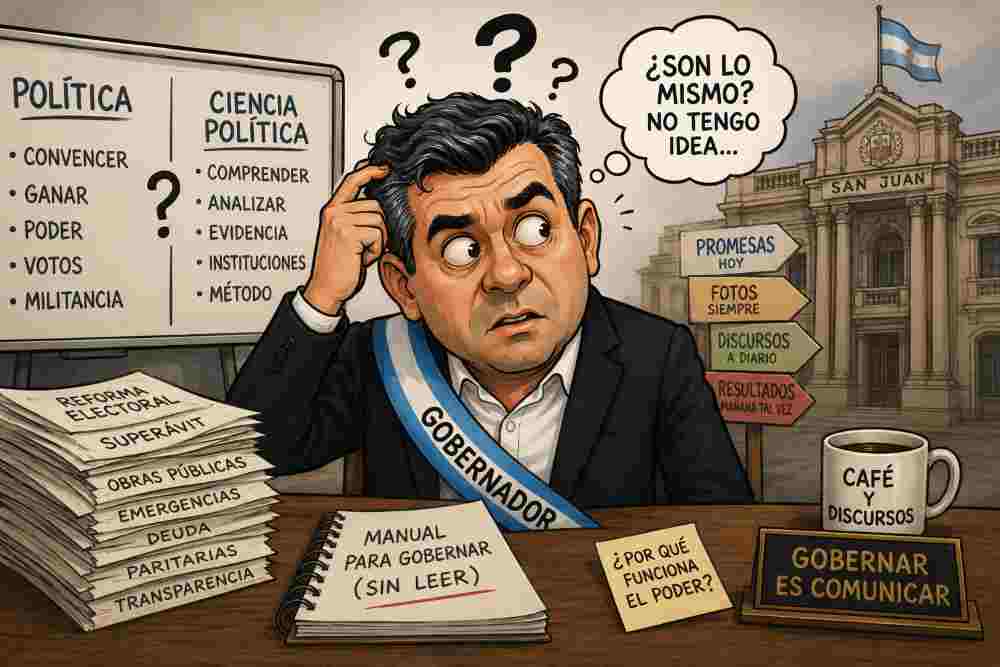 Cuando todos hacen política, pero pocos entienden el poder