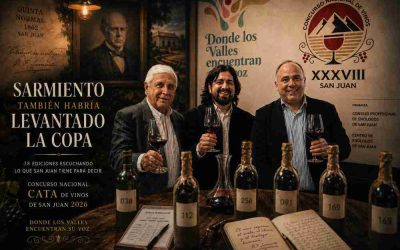 CATA de Vinos San Juan: Sarmiento también habría levantado la copa