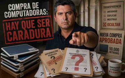 Compra de computadoras: hay que ser caradura