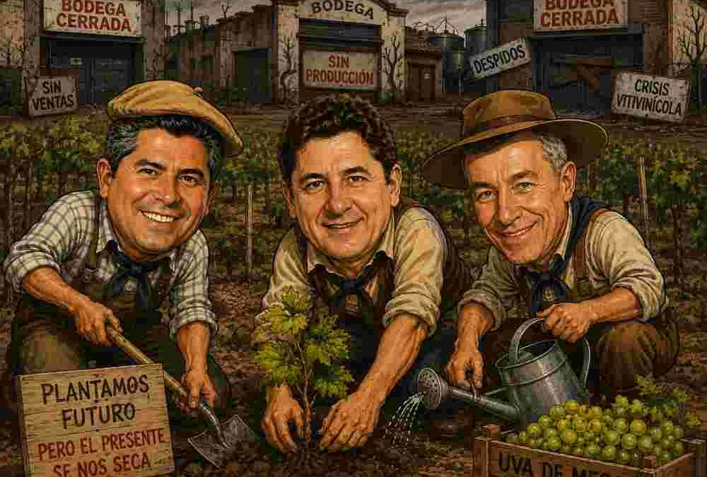 Crisis en la vitivinicultura. Marcelo, ¿qué pasa con el presente?