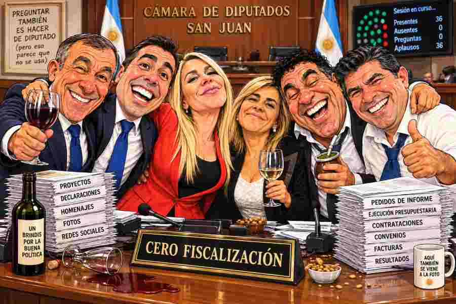 El Gobierno gasta, los diputados sonríen