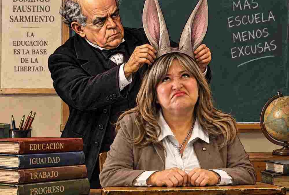 Ministra, Sarmiento debe estar furioso