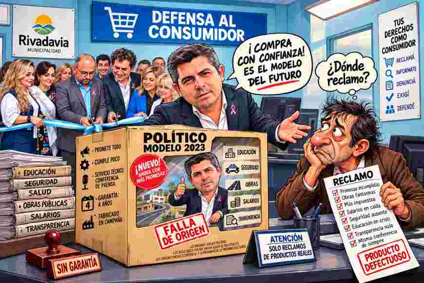 Compré un político con falla de origen Dónde reclamo